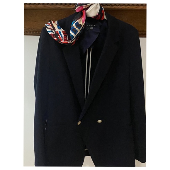 Theory Elkaey Refiner Double Breasted Blazer - Picture 7 of 8